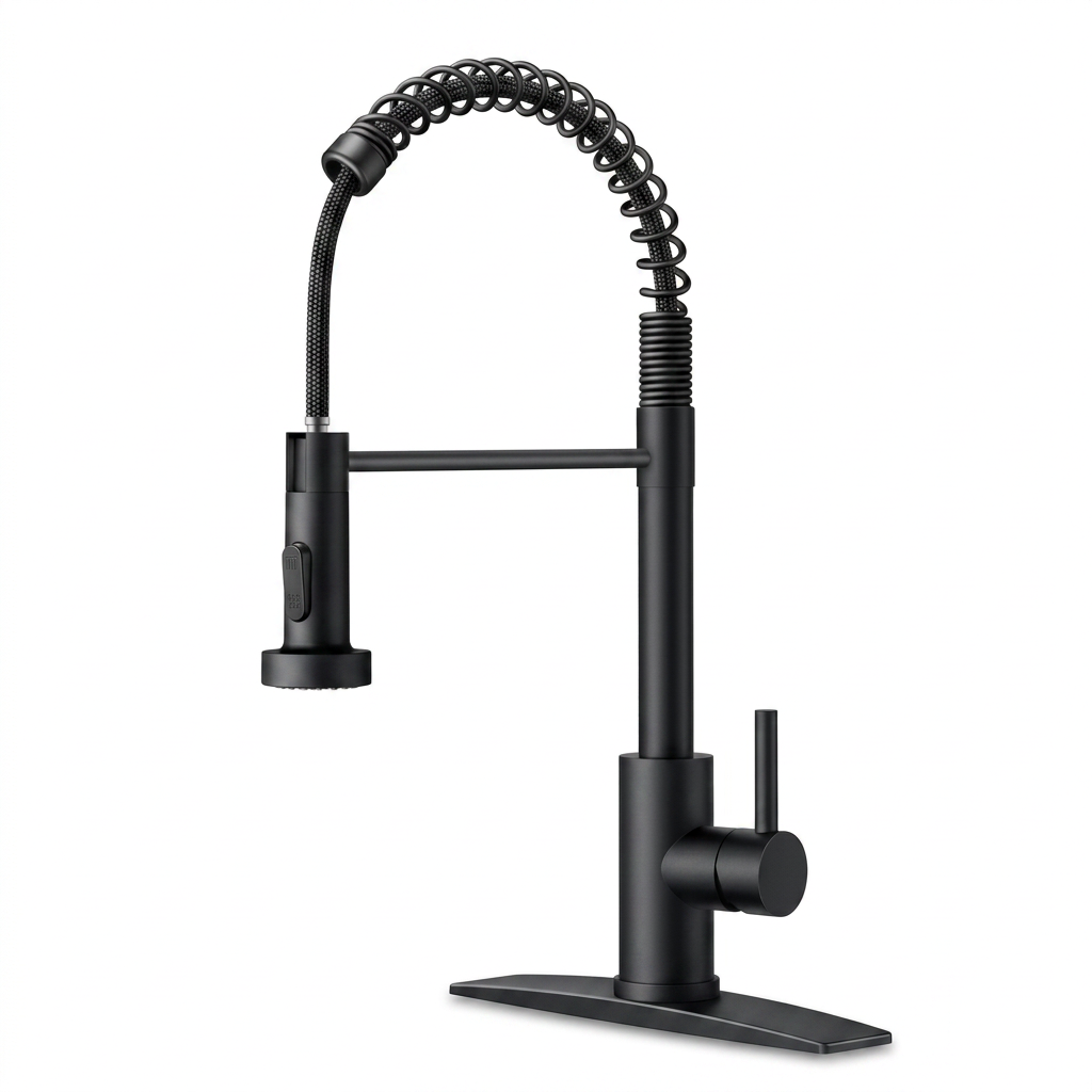 Black Kitchen Faucet