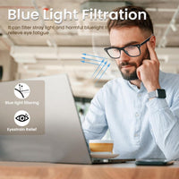 Blue Light Blocking Smart Glasses For Office Work Use