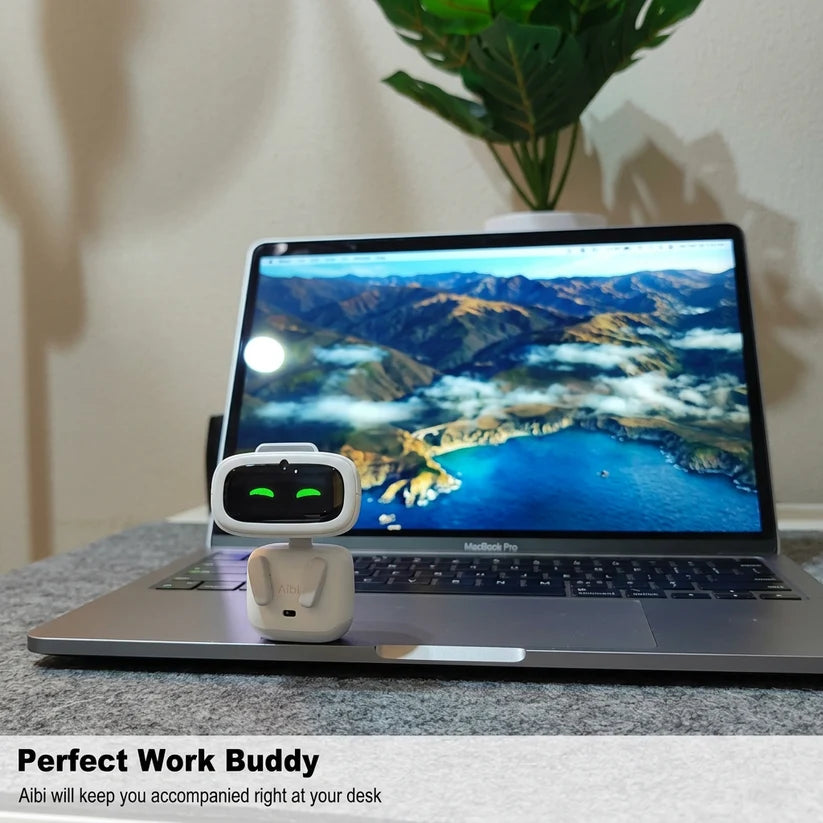 Bluetooth speaker and wireless charging set with wearable AI companion