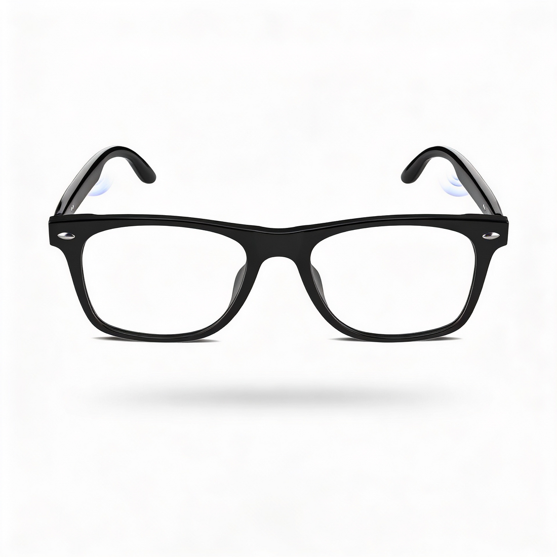 Bluetooth Smart Glasses Front View Blue Light Blocking Lenses