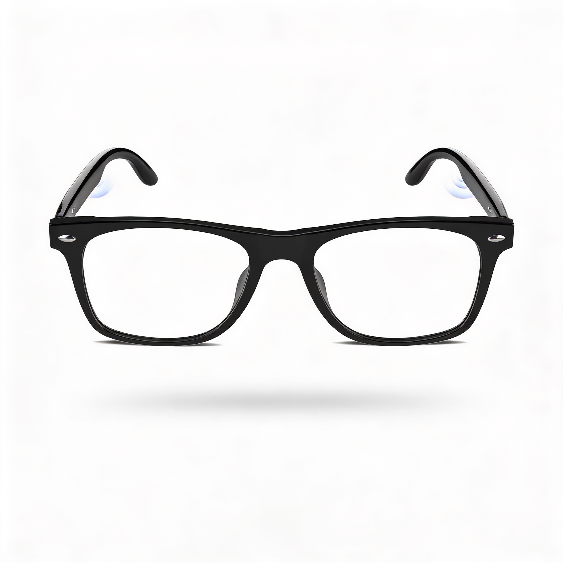 Bluetooth Smart Glasses Front View Blue Light Blocking Lenses