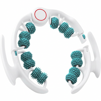 Body roller for legs and thighs with handheld design