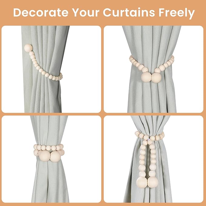 Boho Curtain Tiebacks