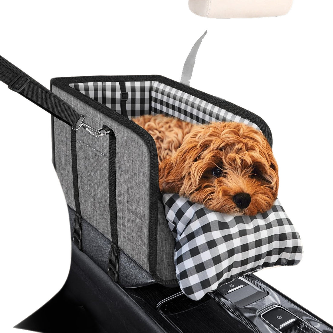 Car pet seat with cushion for small dogs
