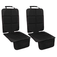 2 Pack Car Seat Protector with thick padding, waterproof protection for car seats.