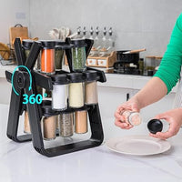 Rotating Holder for Spice Jars and Seasonings