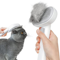 Cat Brush For Shedding Removes Loose Fur From Long And Short Hair Cats