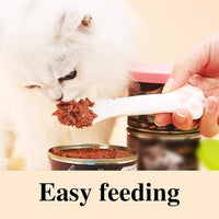 Cat Feeding Spoon With Comfortable Grip Design
