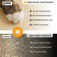 Cat scratching board designed for living room use