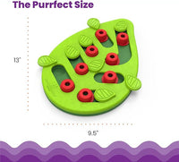 Nina Ottosson Interactive Cat Puzzle Feeder with Durable Construction and Easy-to-Clean Design