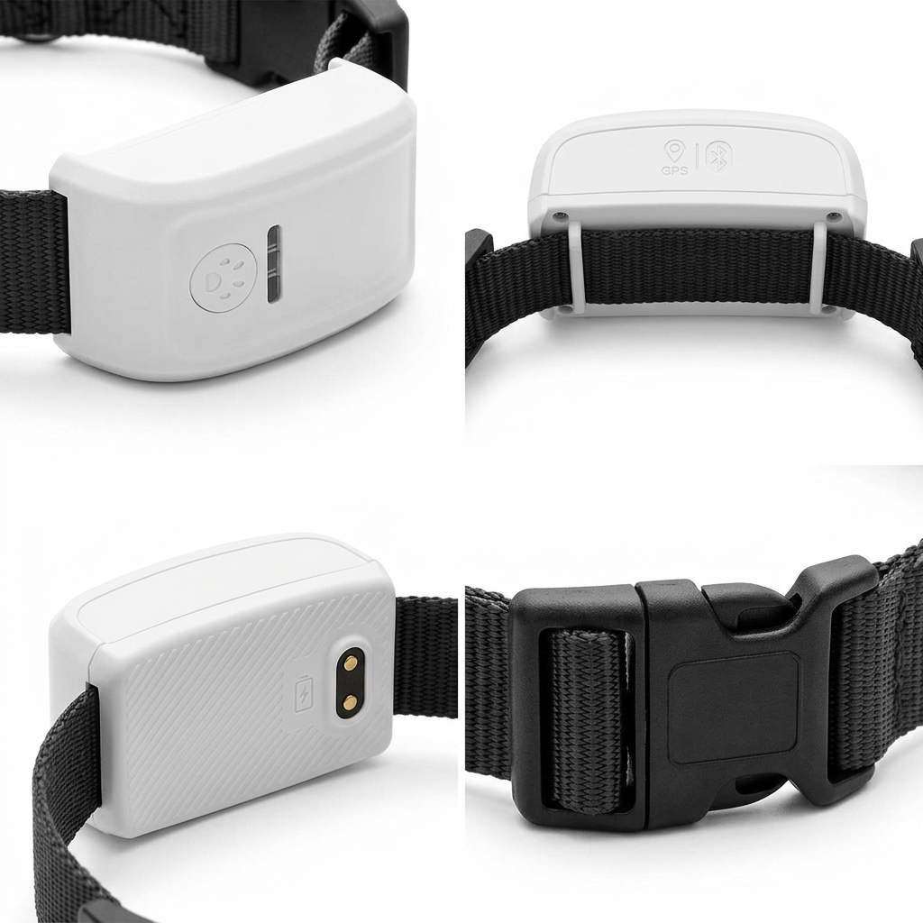 Cat collar attachment accessory with compact fit
