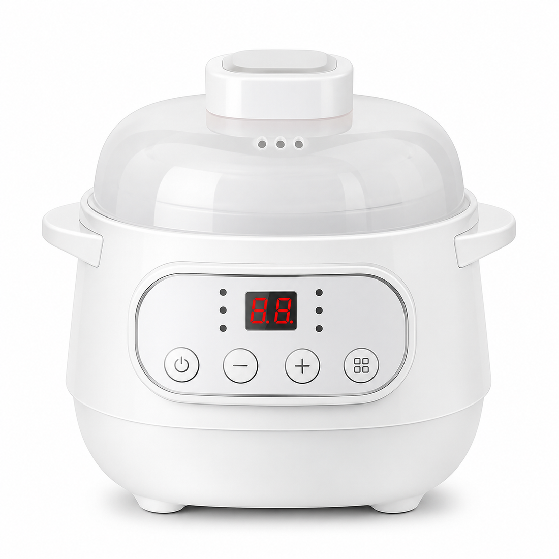 Electric Ceramic Soup Pot for Stews, Broth & Slow Cooking