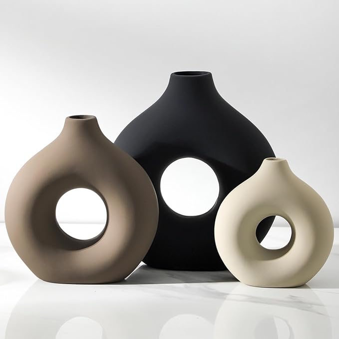 Decorative Flower Vases for Living Room Tables