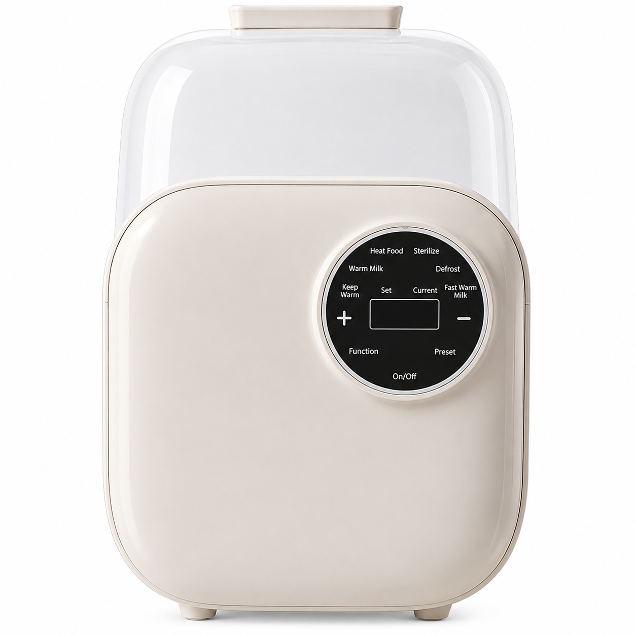 Electric Baby Bottle Warmer & Sterilizer – Portable Infant Bottle Warmer with Digital Temperature Control, Defrost and Fast Warming