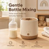 3-Level Automatic Bottle Mixer with One-Touch Control for Baby