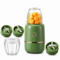 250W Electric Food Maker Machine with 2 Glass Cups, Baby Food Blender, Food Processor Machine and Puree Maker for Smoothies