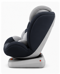 Child Car Seat Angled View With Adjustable Harness