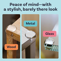 Child safety corner guard for sharp table edges protection