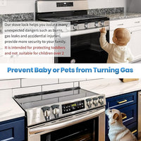 Childproof knob locks with easy installation for toddler safety
