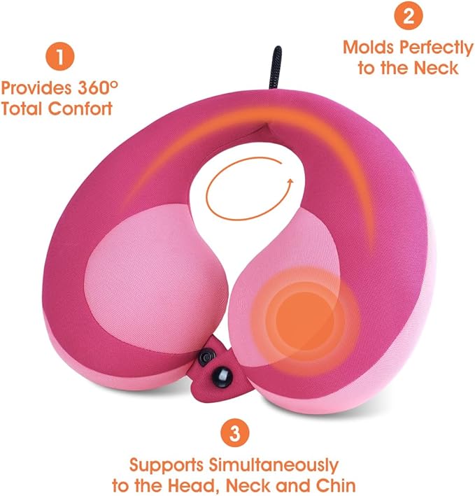 Chin support neck pillow for kids prevents head drop
