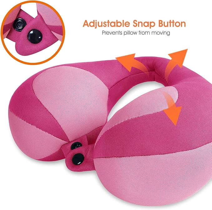 Children head support pillow for car seat travel