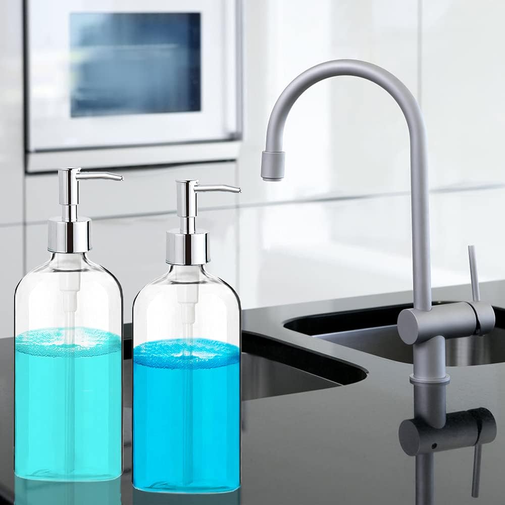Clear Soap Dispenser