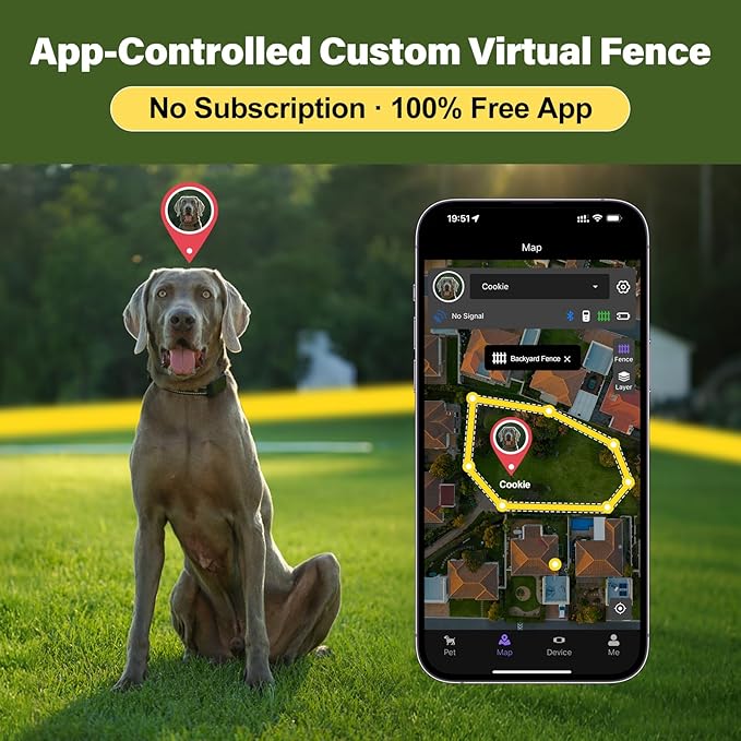 Comfortable dog collar design with lightweight fit