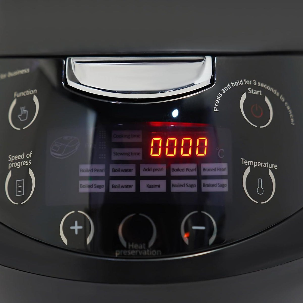 6L commercial boba cooker with LED display