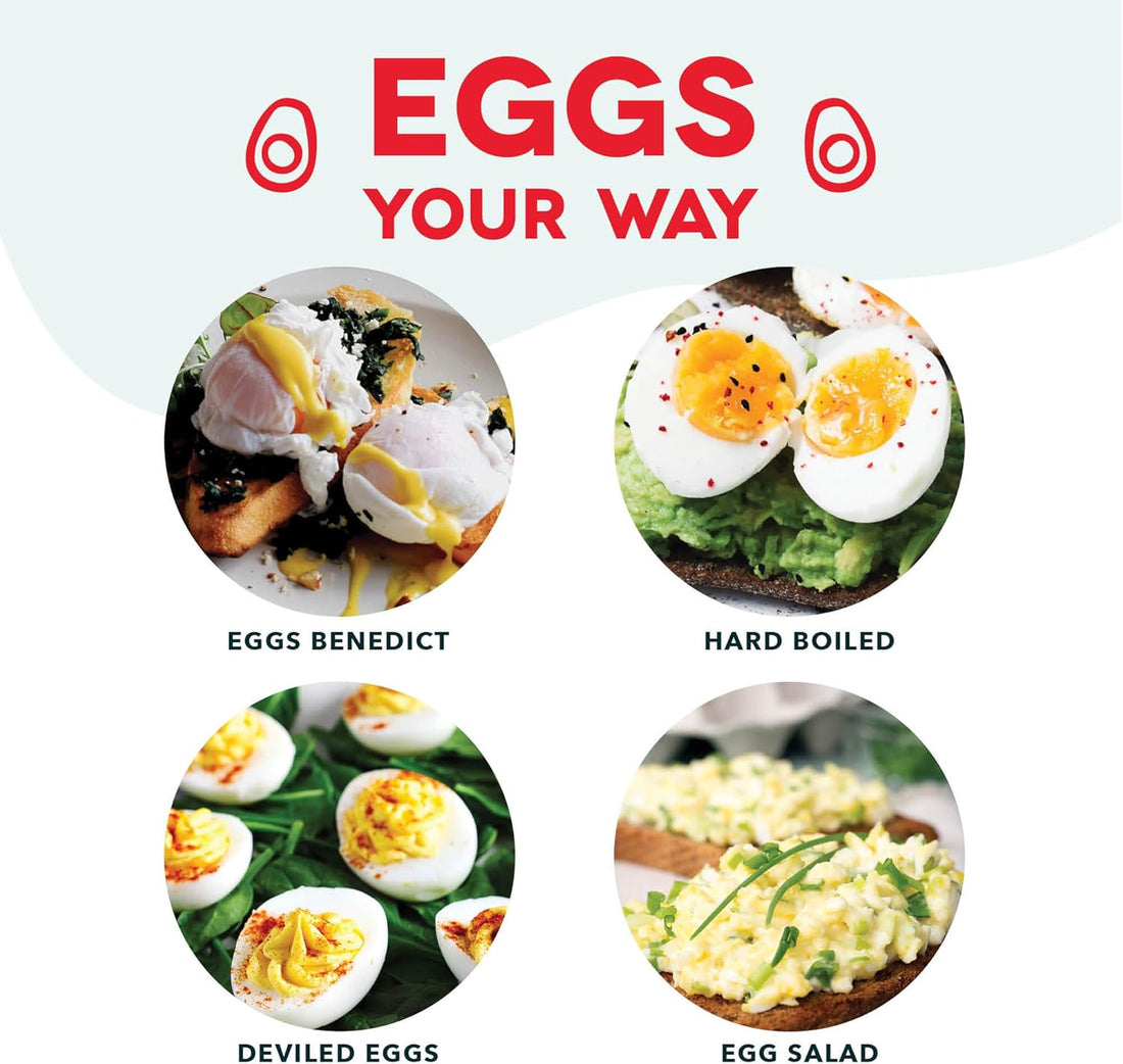 compact electric egg boiler with removable tray for home kitchen use