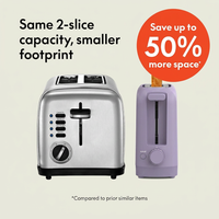 Modern Slim Toaster for Everyday Breakfast