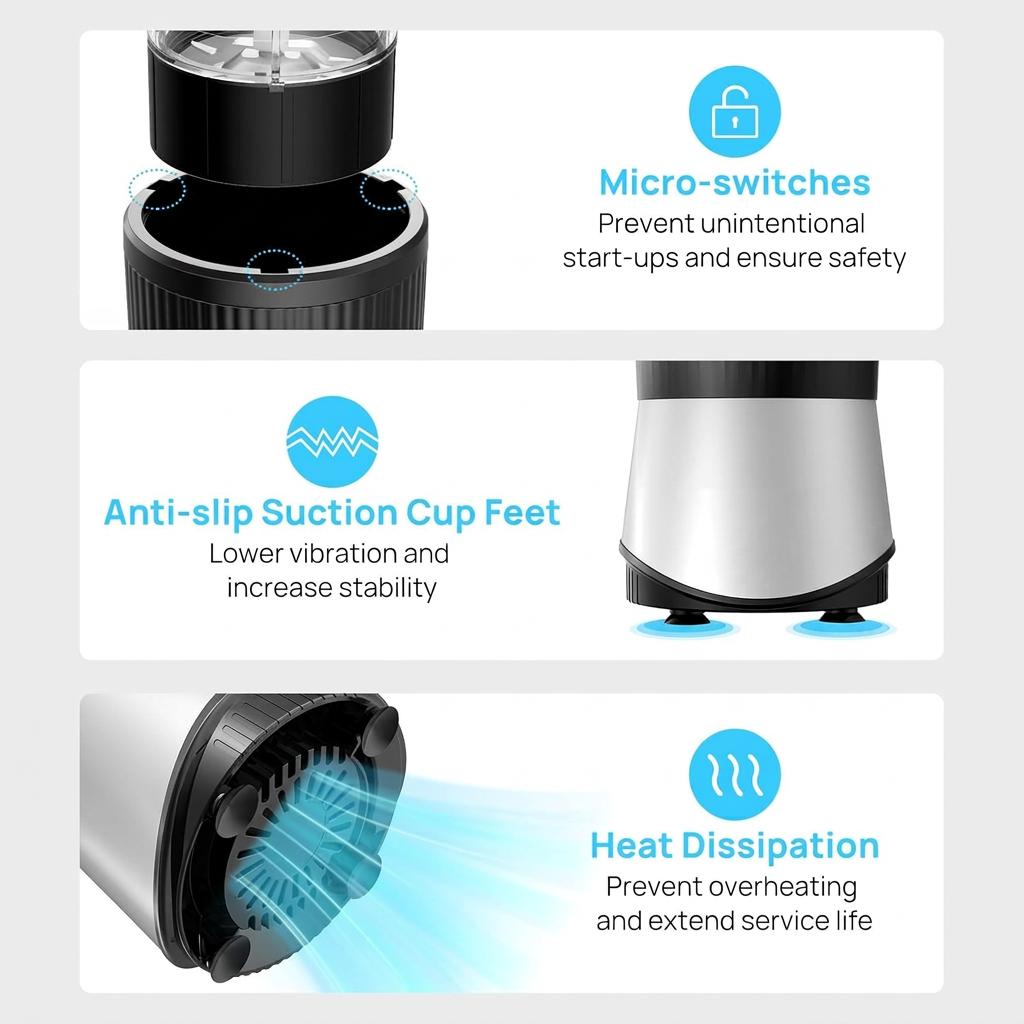 Multi Function Kitchen Blender with Travel Cups