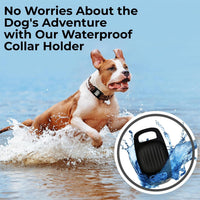 Compact pet holder design for simple collar attachment