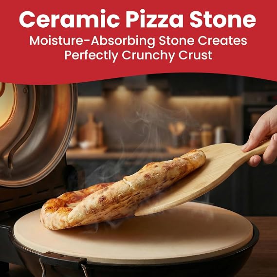 compact indoor countertop pizza oven