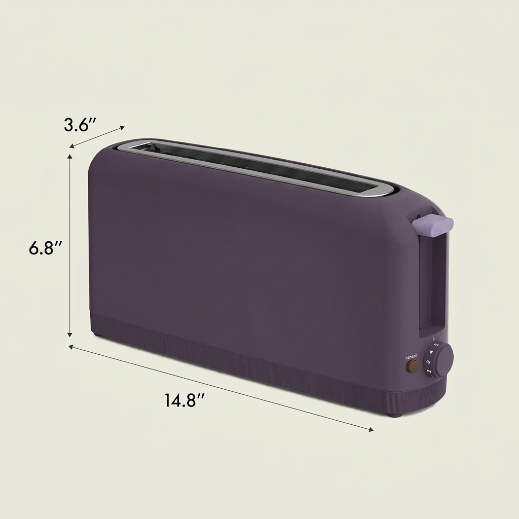 Space Efficient Toaster with Reheat Function