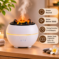 Electric Aroma Diffuser & Desktop Humidifier with Timer