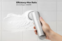 Cordless electric spin cleaning brush with handheld design