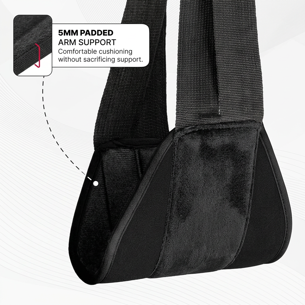 Soft Padded Straps with Carabiners for Abs & Leg Raises