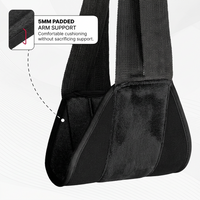 Soft Padded Straps with Carabiners for Abs & Leg Raises