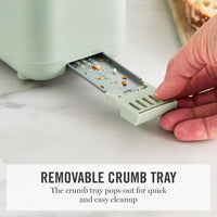 Countertop bread toasting appliance for daily breakfast