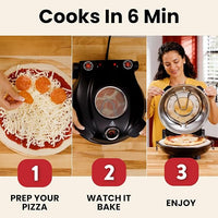 countertop electric pizza oven for homemade pizza