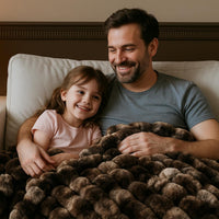 Soft Fuzzy Minky Blanket for Women Men Teens and Home Decor