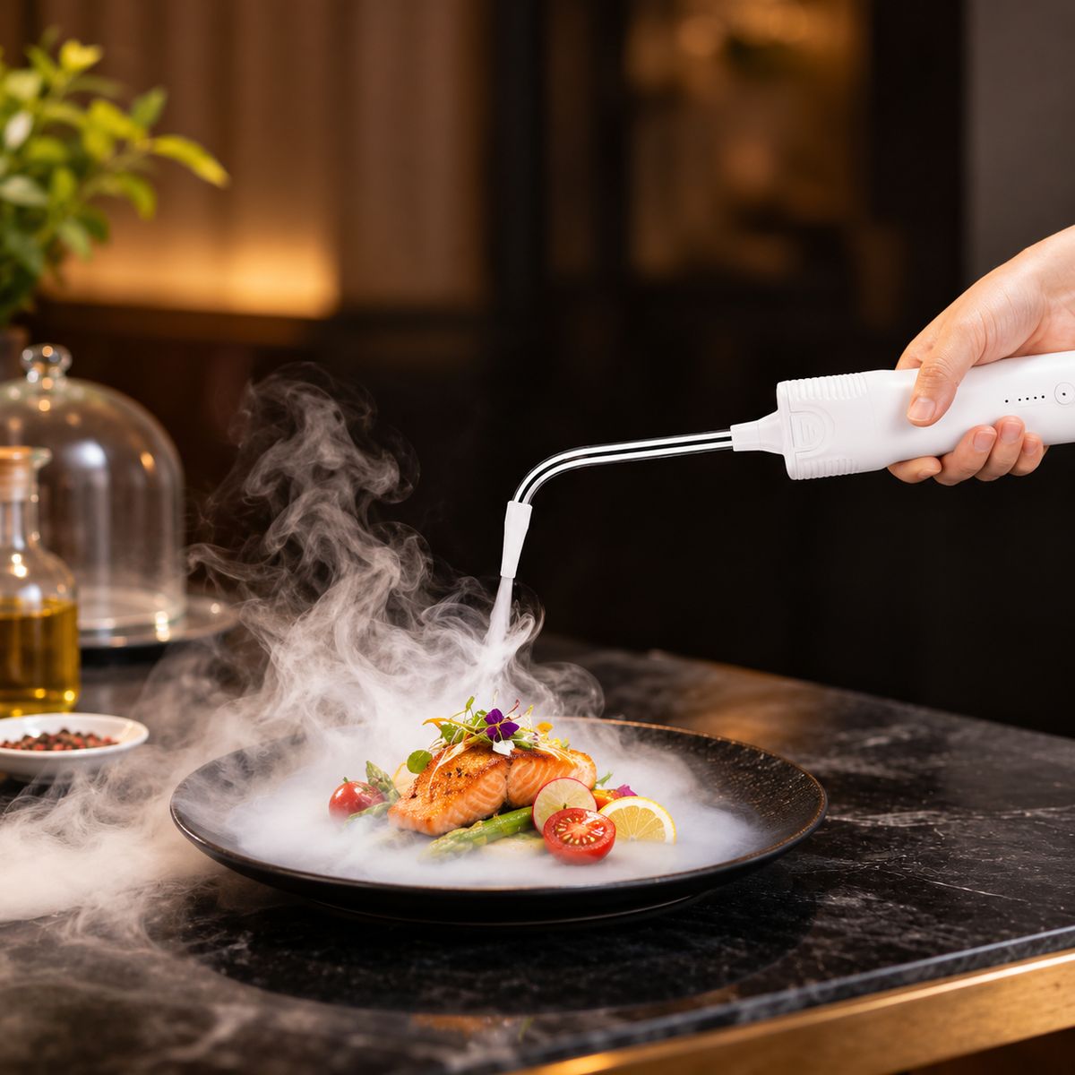Cold Smoke Infuser Machine for Molecular Gastronomy