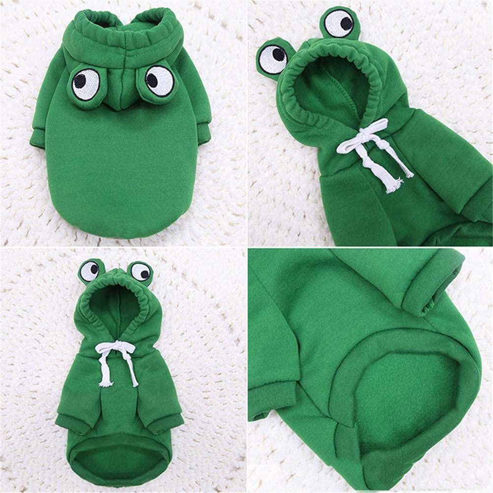 Cute Pet Fleece Hoodie For Everyday Cool Weather Wear