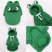 Cute Pet Fleece Hoodie For Everyday Cool Weather Wear