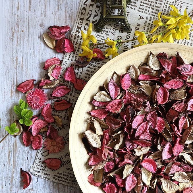 Rose floral sachet potpourri for room freshening