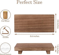 Wooden Soap Dish Stand