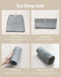Diaper bag essential changing pad, lightweight and portable for convenient diaper changes.