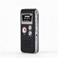 Digital Voice Recorder 16GB Front View Compact Recording Device