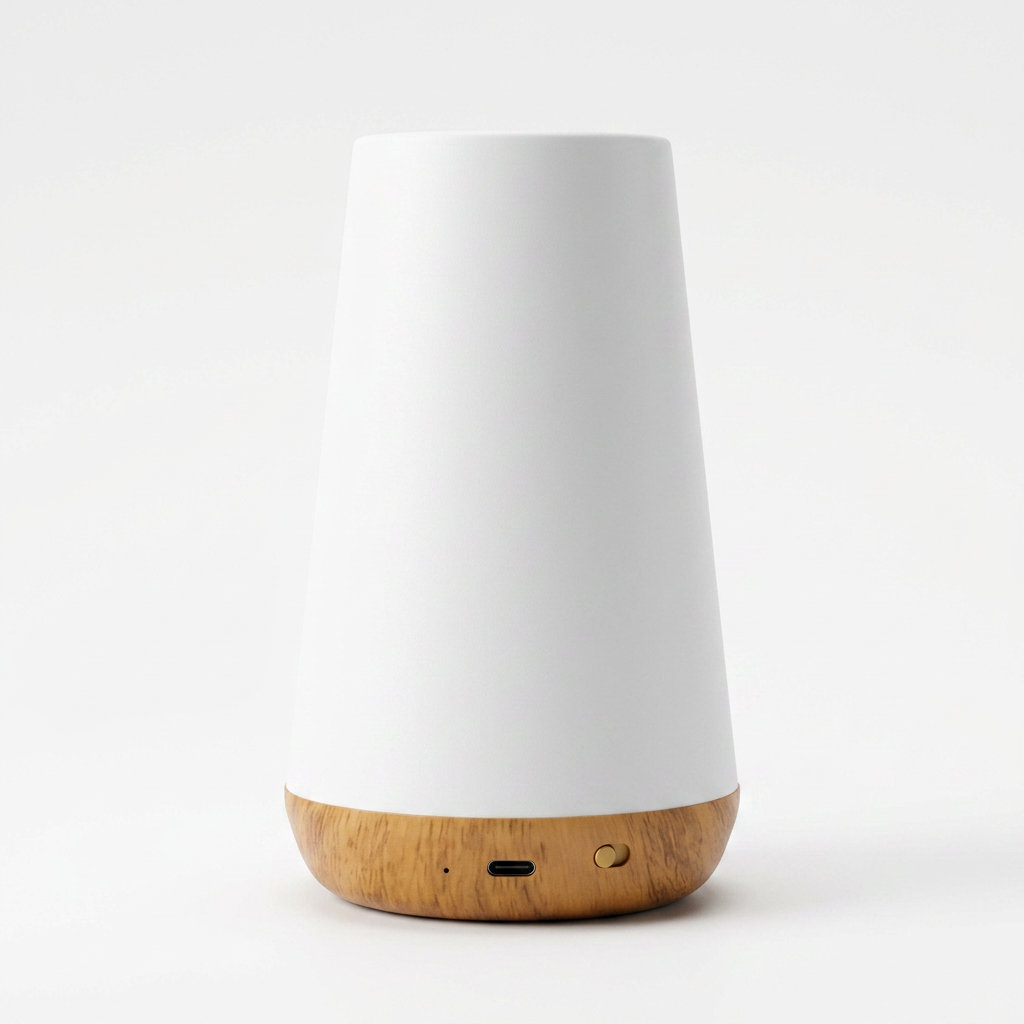 Dimmable touch lamp for bedroom LED night light with adjustable brightness