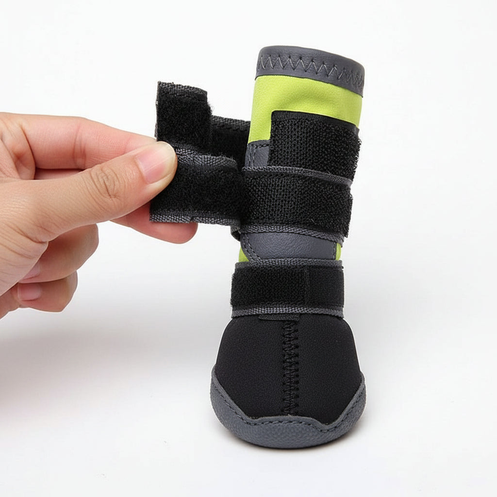 Dog Boots For Large And Medium Dogs With Adjustable Straps
